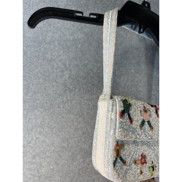 Anthropologie The Fiona Beaded Bag: Winter Icon Edition - Picture 5 of 8